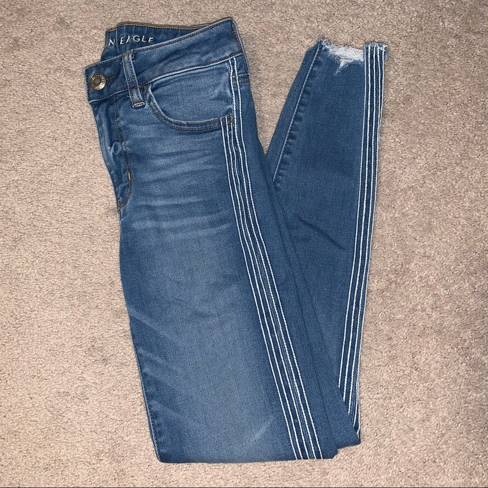 AEO Hi-Rise Jegging Crop Jeans